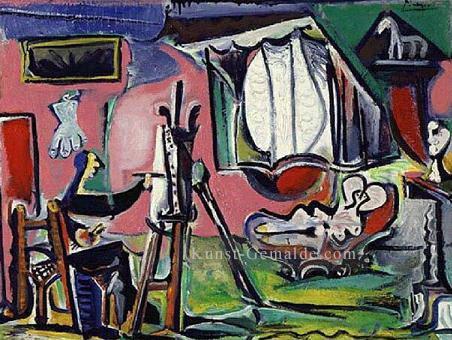 Der Maler und sein Modell 1963 kubist Pablo Picasso Ölgemälde